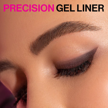 wet n wild Mega Last Breakup Proof Waterproof Retractable Gel Eyeliner - Ultra Pigmented 16-Hour Long Wear, Smudge Proof Satin Finish Formula, Cruelty-Free & Vegan - Charcoal